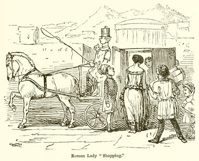 ローマンレディーショッピング 作： John Leech